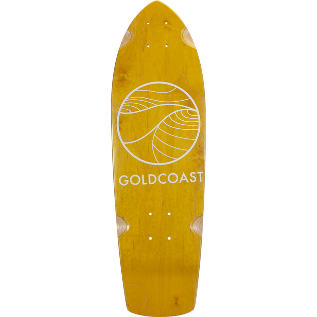Classic Golden Cruiser Deck – GoldCoast Skateboards