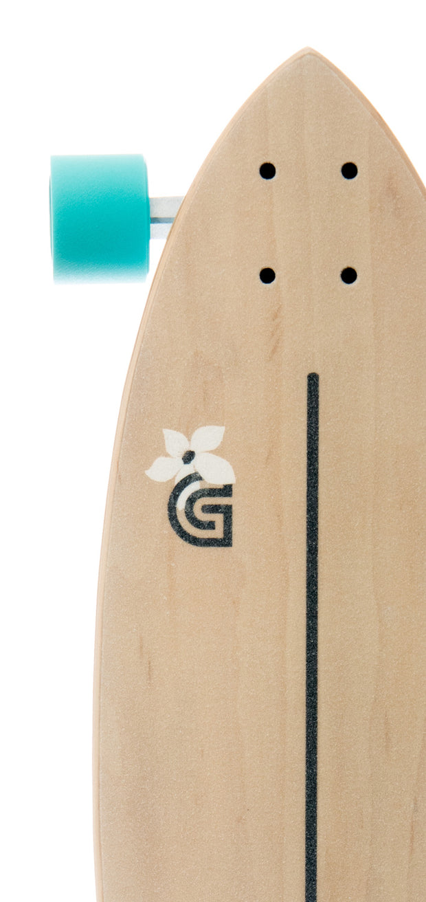 BE THE CHANGE PINTAIL - Gold Coast Skateboards