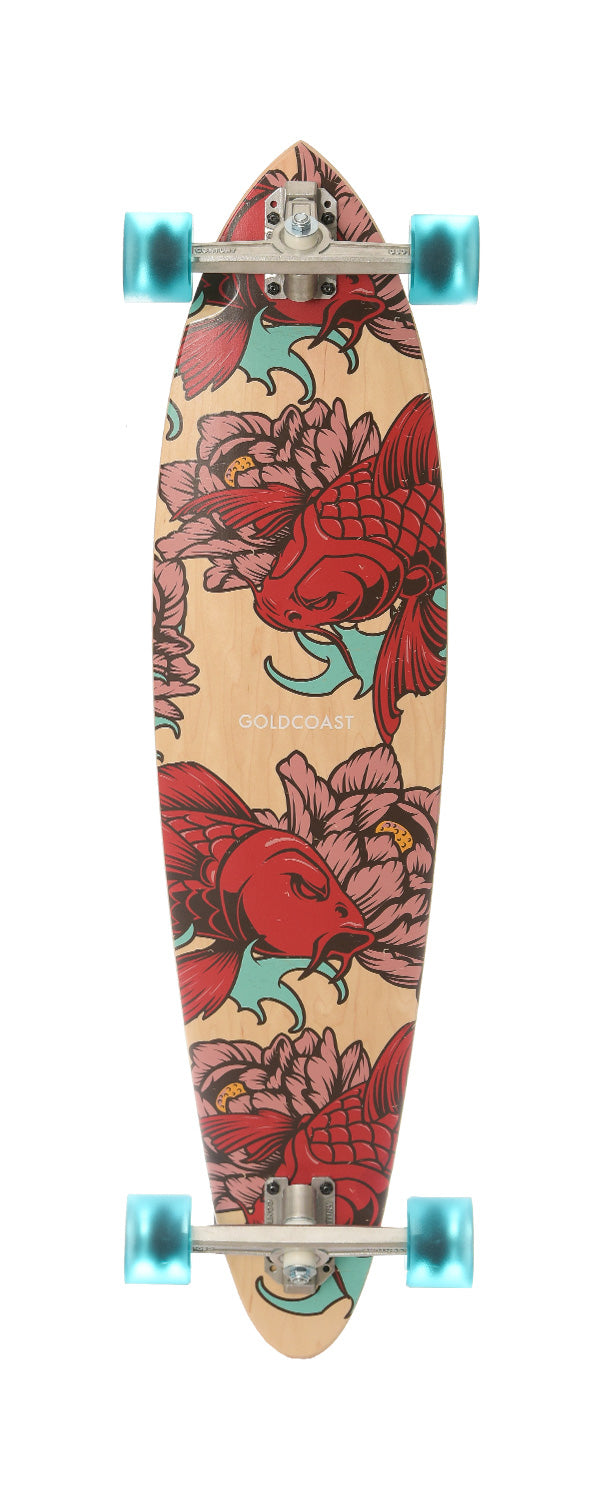 Lost ロングボード (ごーちゃん) KILLER KOI DROP THROUGH – GoldCoast Skateboards