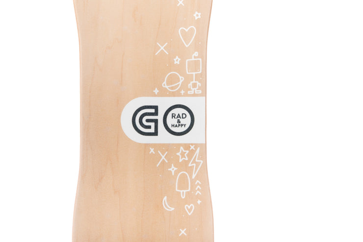 RAD & HAPPY DROP THROUGH-Gold Coast Skateboards